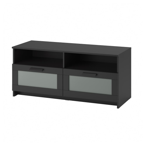 Black tv store cabinet ikea